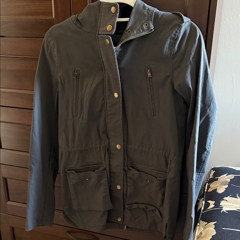Women's Utility Jacket in Gray